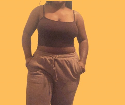 Light brown joggers