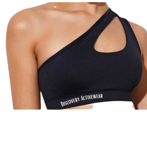 Cut It Out Bra- Black